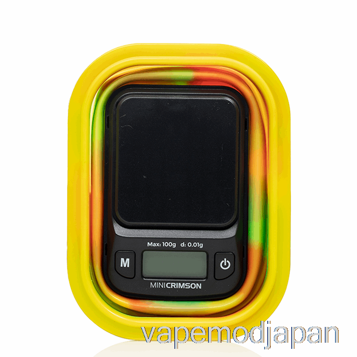 VAPE MOD TRUWEIG ミニ クリムゾン デジタルスケール 折りたたみボウル付き ラスタボウル